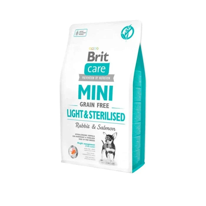 Brit Care mini Grain free light & sterelised 2KG - imagen 1