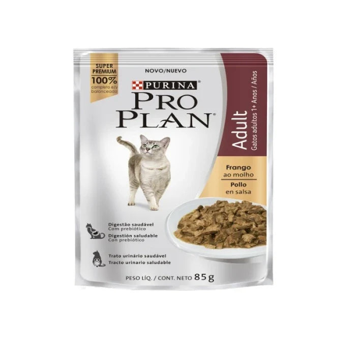 Pro plan pouch gato adulto pollo 85g - imagen 1