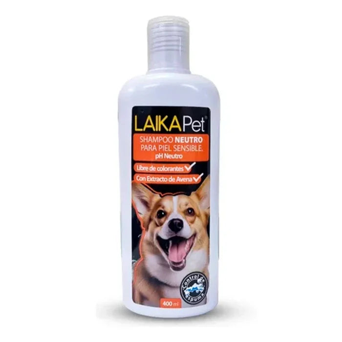 Laika pet shampoo neutro avena para perros 400ML - imagen 1
