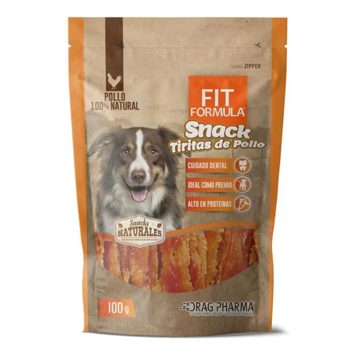 Fit Formula Snack Tirita Pollo deshidratado - 100G - imagen 1