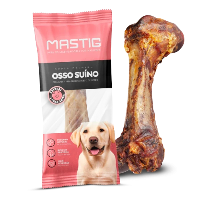 Mastig Hueso de cerdo natural para perros - imagen 1