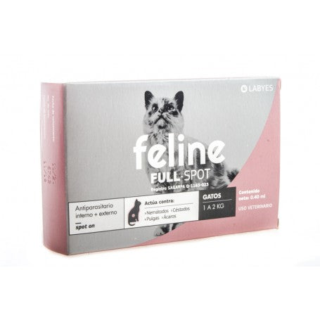 Labyes Feline Full Spot Pipeta para Gatos (1 a 2 kg)