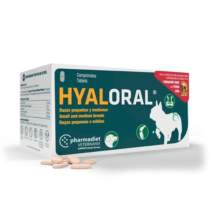Hyaloral suplemento articular razas pequeñas y medianas - 270 comprimidos