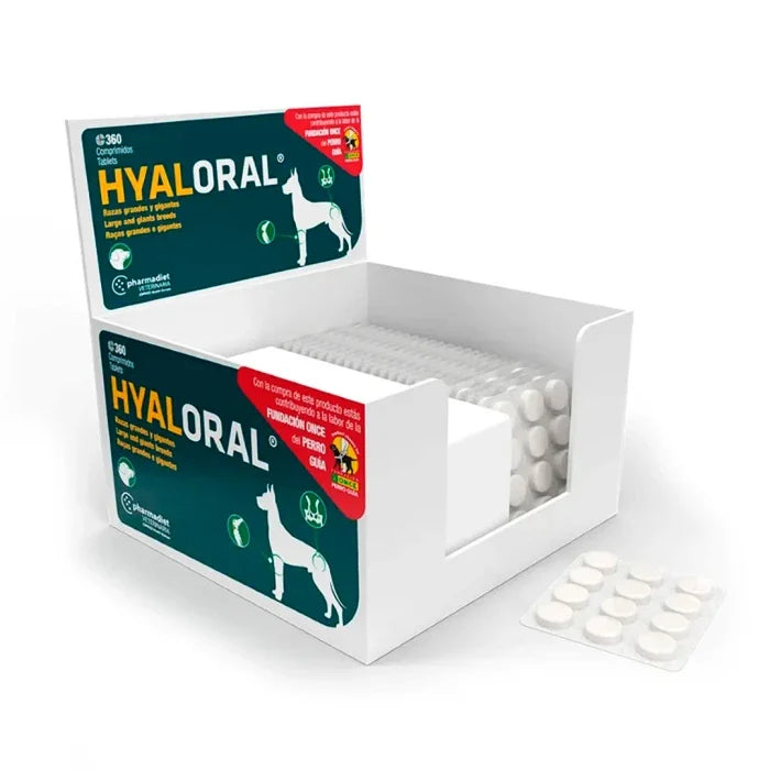 Hyaloral razas grandes y gigantes - 360 comprimidos