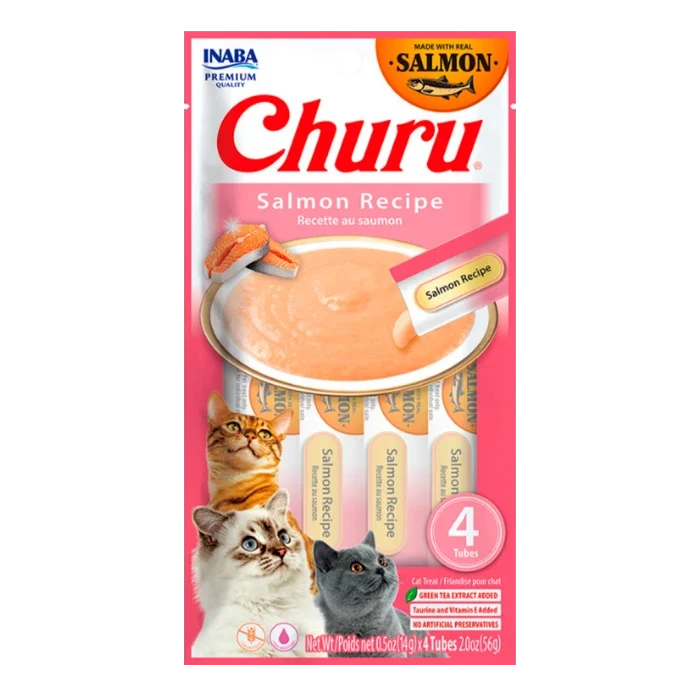 Churu - Salmón Real 4 unidades 14gr - imagen 1