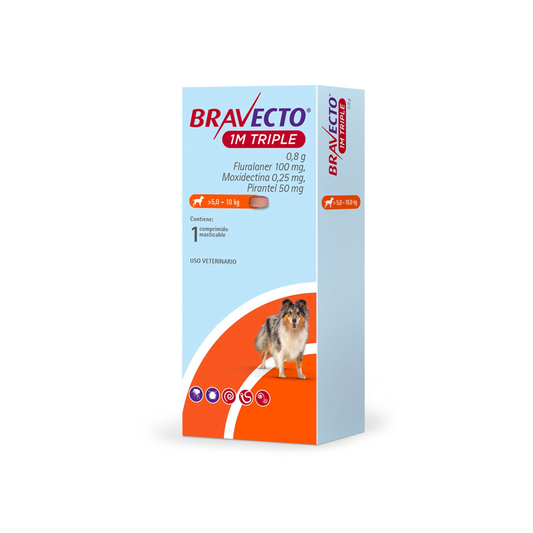 Bravecto 1M Triple Perro