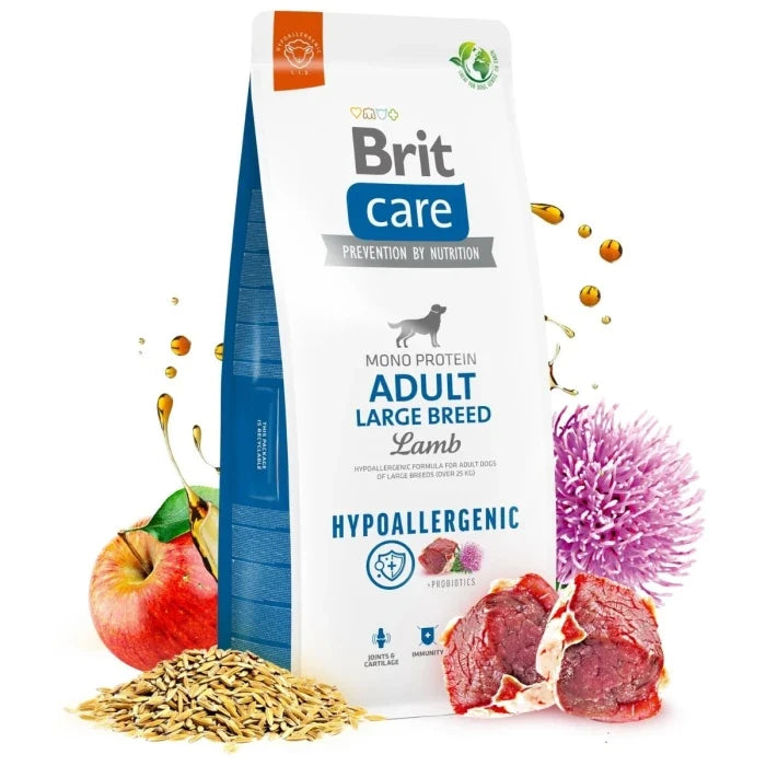 Brit care perro adulto hipolergénica large breed cordero