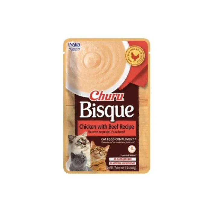 Churu bisque sabor pollo & carne 14oz 40gr - imagen 1