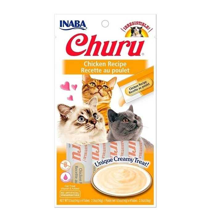 Inaba Churu Pollo - 4 Unidades 14gr - imagen 1