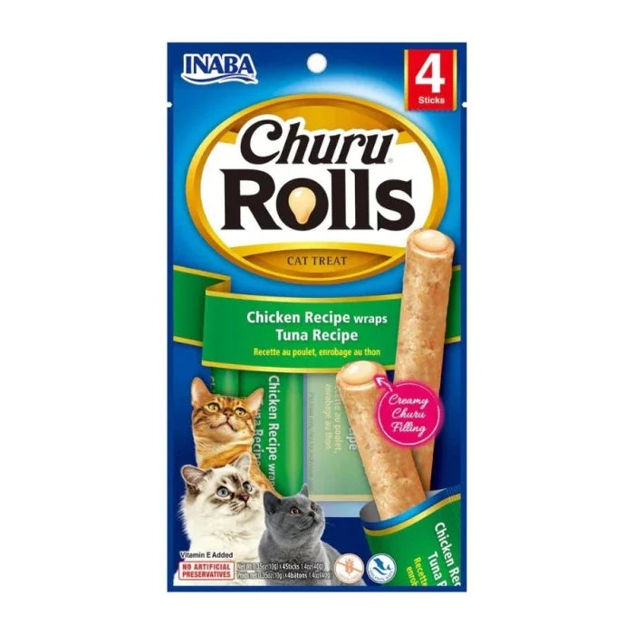 CHURU ROLLS CAT TUNA X 4 - imagen 1