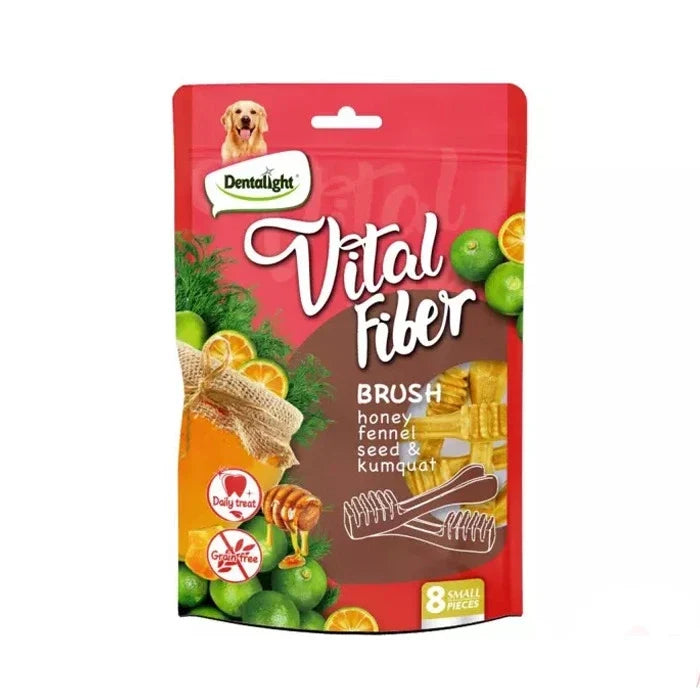 Dentalight Snack Cepillo de Miel, Semilla de hinojo para perros - imagen 1