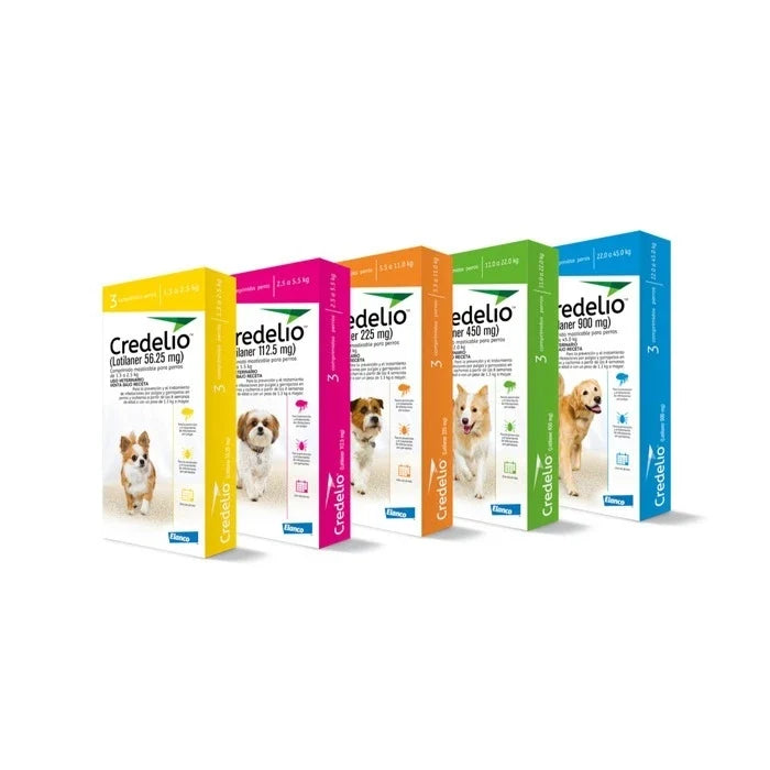 CREDELIO TAB 56.25 MGX X 3BLCD CH (1,3-2,5 kg)