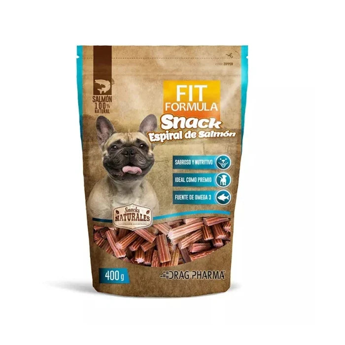 Fit Formula Espiral De Salmon Snack Perro 400G - imagen 1