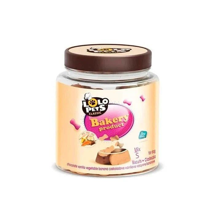 GALLETAS HUESITOS DE CHOCOLATE S 210GR LOLOPET - Pethome