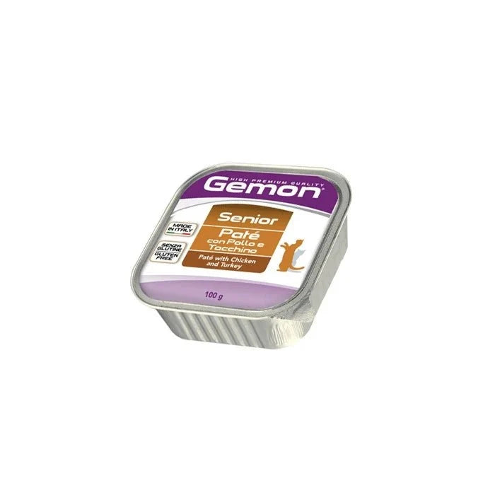Gemon Cat Senior Paté Chicken and Turkey - Pethome