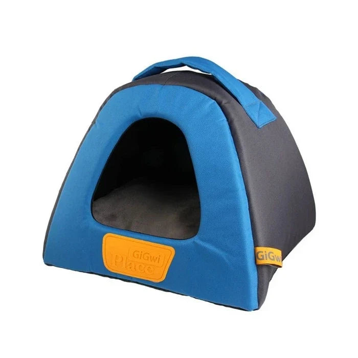 GiGwi Casa Iglu Gris / Azul
