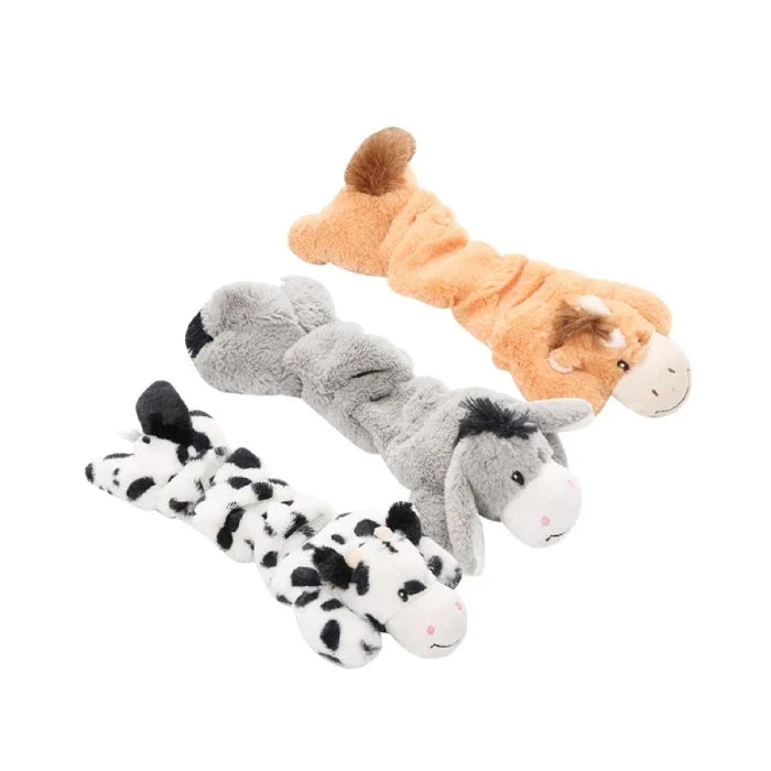 Juguete Elástico de Animales para perros y gatos