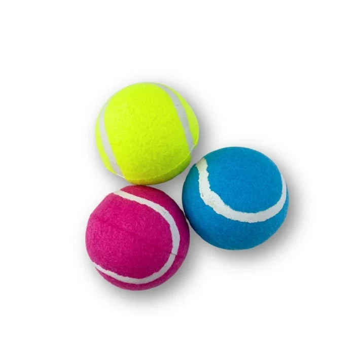 PACK 3 PELOTAS DE TENIS DE 7.6CM CON SONIDO - imagen 1
