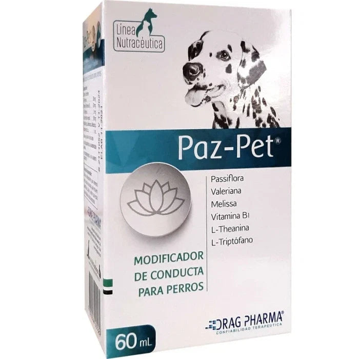 Paz Pet Modificador De Conducta y Tranquilizante - imagen 1