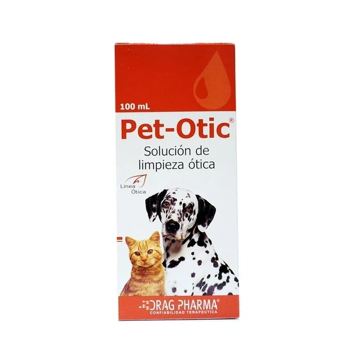 Pet-Otic Solucion Ótica para Perros y Gatos 100ML - imagen 1