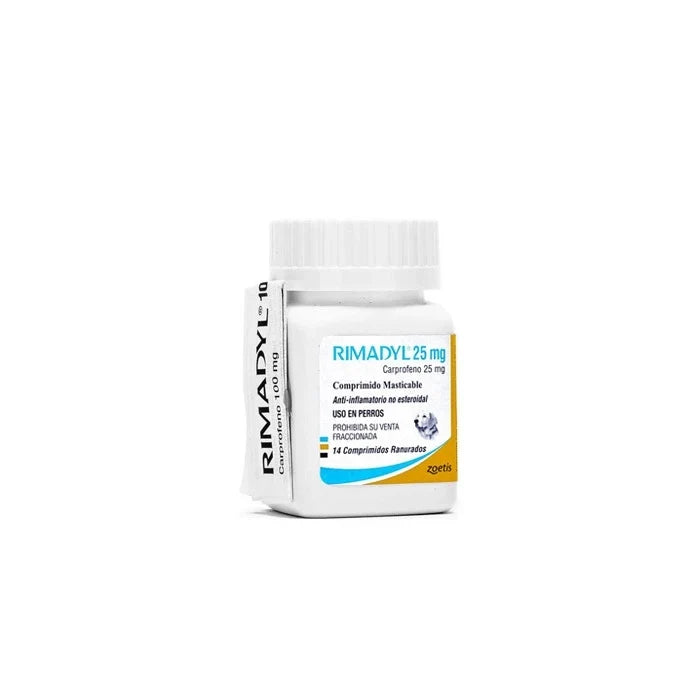 Rimadyl Anti-inflamatorio 25mg