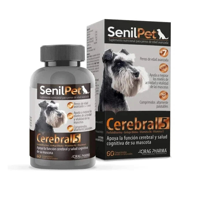 Senilpet Cerebral 5 - 60 Comprimidos - imagen 1