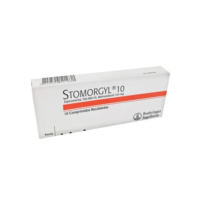 Stomorgyl 10mg - 10 comprimidos