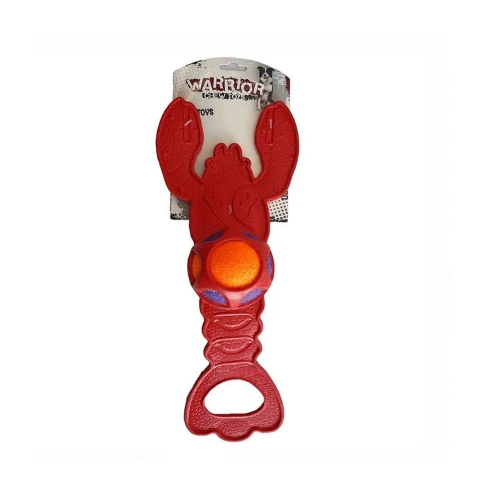 Warrior Langosta De Caucho Con Pelota Y Sonido - imagen 1