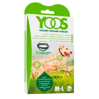 Yoos collar perro alivio del malestar articular y mejora de la movilidad en perros talla M/L