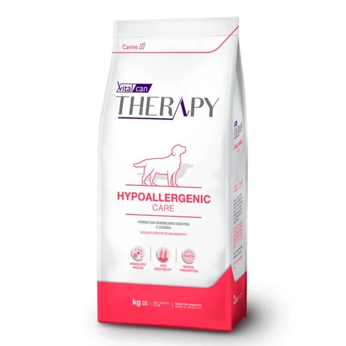 Vitalcan Therapy Canine Hypoallergenic Care perros con sensibilidad cutánea - 10KG