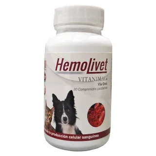 Hemolivet Perro/Gato x 30 Comprimidos