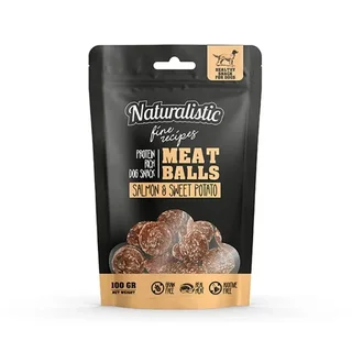 Naturalistic Meat Balls salmón y camote 100g