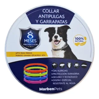 Marben Pets Collar perro antipulgas y garrapatas - 62cm