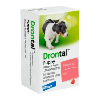 Drontal Puppy antiparasitario interno en gotas para cachorros 20 ML