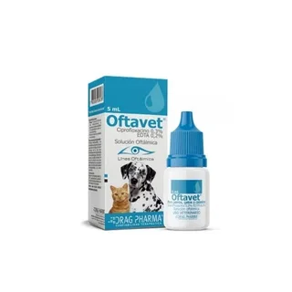 Oftavet Solución Oftálmica para Perro y Gatos