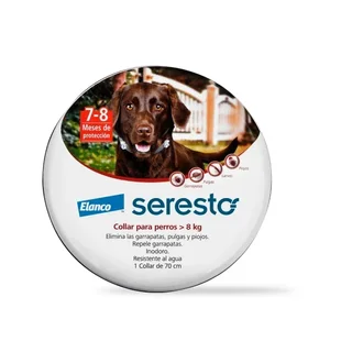 Seresto Collar Antiparasito Externo más de 8Kg