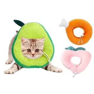 Collar isabelino Acolchado para perros y gatos 23cm