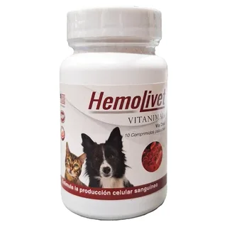 Vitanimal Hemolivet Perro/Gato x 10 Comprimidos