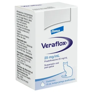 Veraflox Suspensión Oral para gatos 15 ML