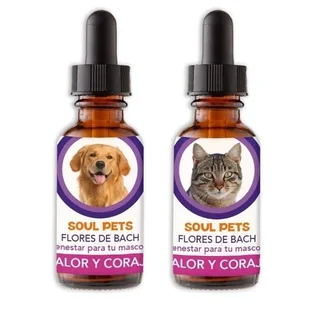 Soul Pets Flores de Bach para Perros y Gatos para Valor y Coraje