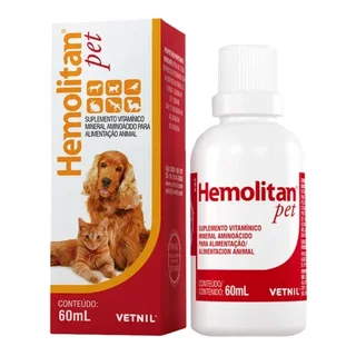 Vetnil Hemolitan Pet suplemento para perros, gatos y exóticos - 30 ml