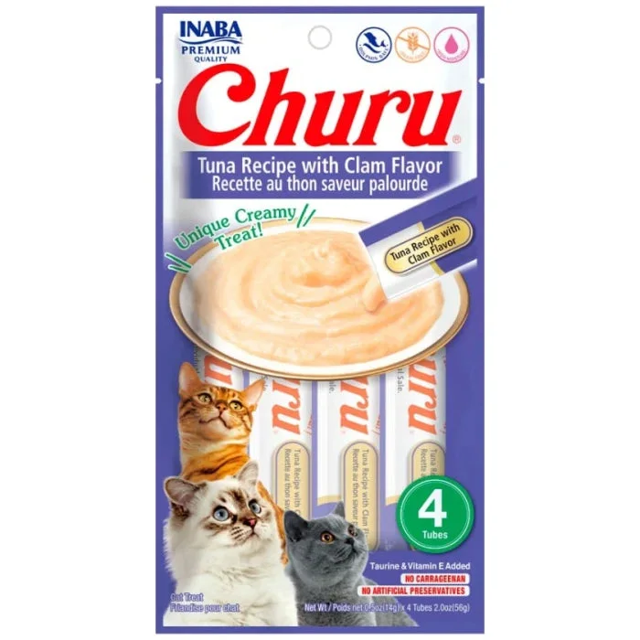 CHURU GATO ATUN CON ALMEJAS 4P