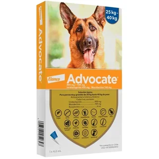 Advocate Pipeta Antipulga Para perros de 25 a 40KG