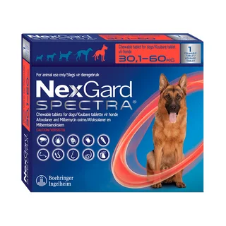 Nexgard Spectra Antiparasitario 1 Comprimido 30.1 - 60 KG