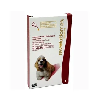 Pipeta Revolution Antiparasitaria 10 a 20 KG