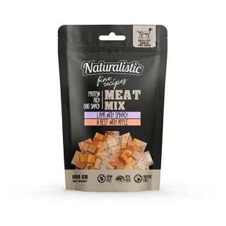 Naturalistic MeatMix Lamb With Spinach & Beef With Apple 100gr