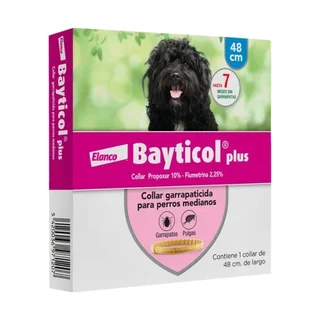Collar Bayticol Antipulgas y Garrapatas Talla M