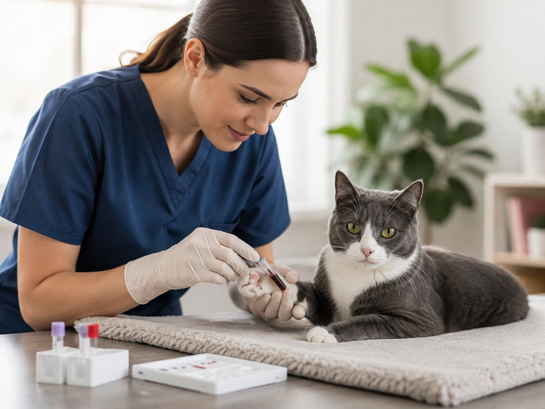Leucemia felina y sida felino: FeLV, FIV, test de sangre y retrovirales