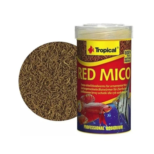 Tropical Alimento para peces carnívoros Red Mico 100ml 8gr - imagen 1