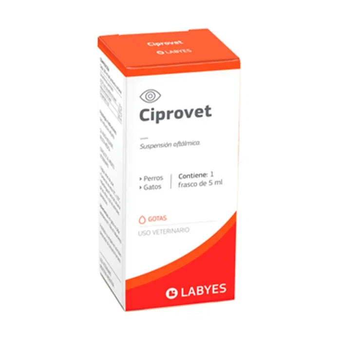 Ciprovet Labyes solución oftalmica 5ML - imagen 1